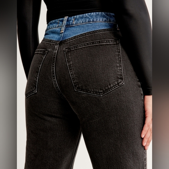 Abercrombie and fitch Curve Love High Rise 90s Relaxed Jean - Picture 14 of 16